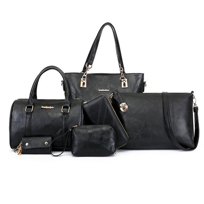 🔥Vendita limitata️‍🔥Set di sei borse da donna in pelle in offerta speciale!