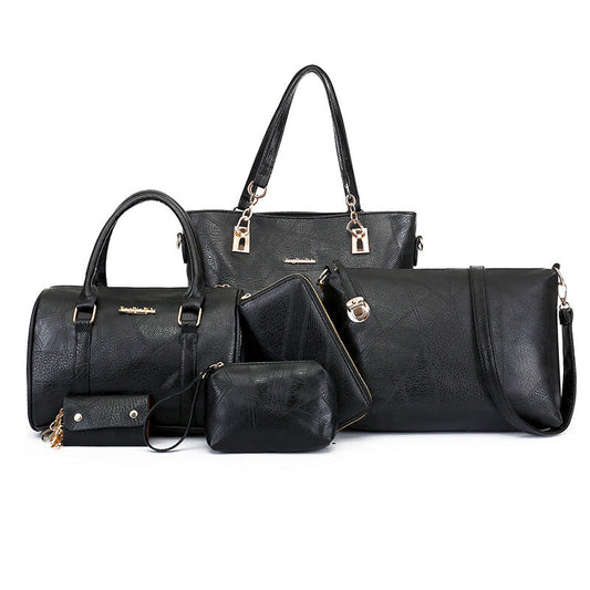 🔥Vendita limitata️‍🔥Set di sei borse da donna in pelle in offerta speciale!