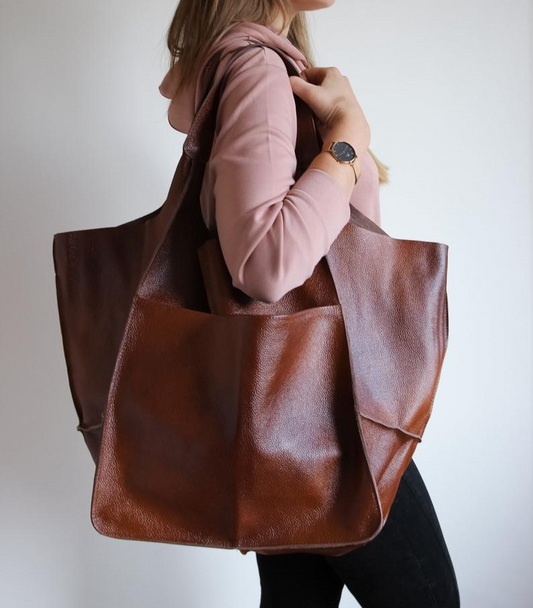 🔥Vendita limitata️‍🔥Borsa in pelle di grande capacità