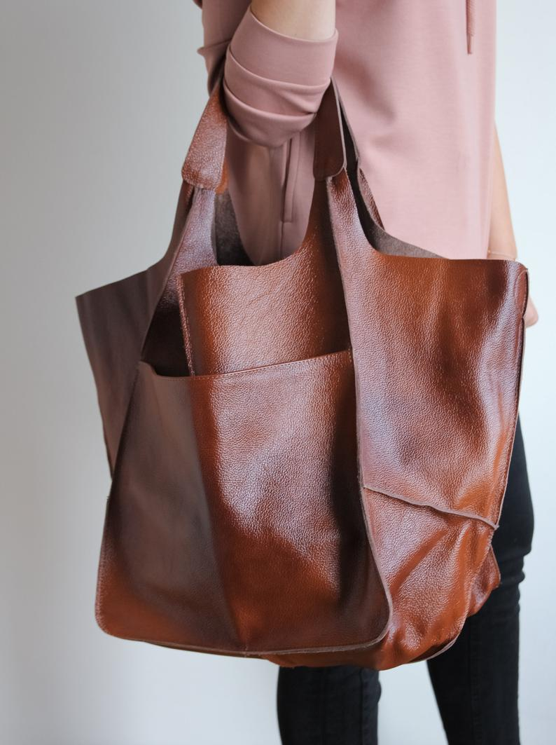 🔥Vendita limitata️‍🔥Borsa in pelle di grande capacità