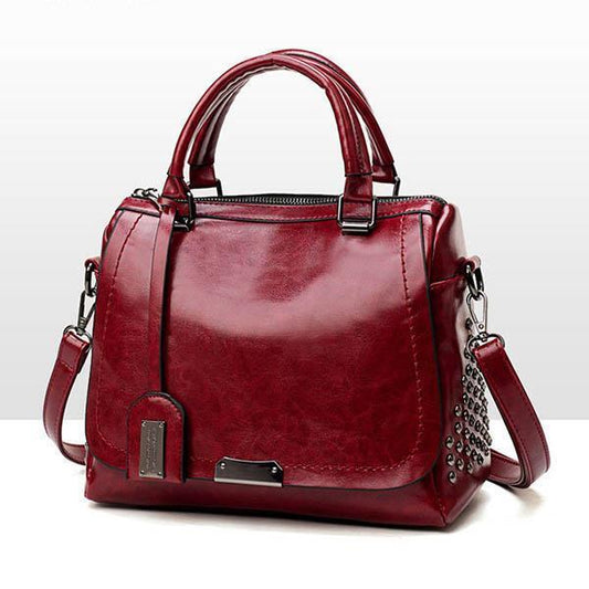 🔥Vendita limitata️‍🔥Borsa in pelle di lusso con rivetti