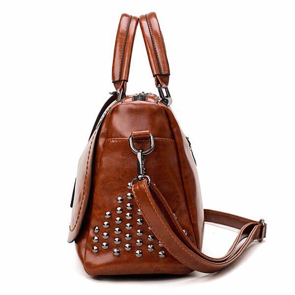 🔥Vendita limitata️‍🔥Borsa in pelle di lusso con rivetti