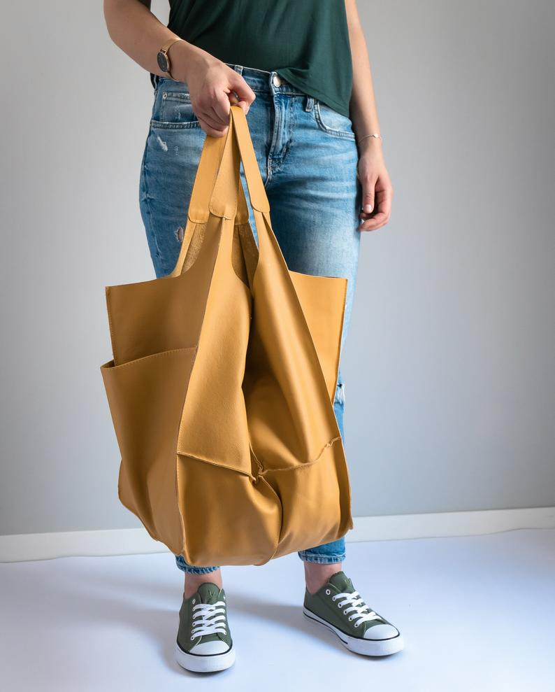 🔥Vendita limitata️‍🔥Borsa in pelle di grande capacità